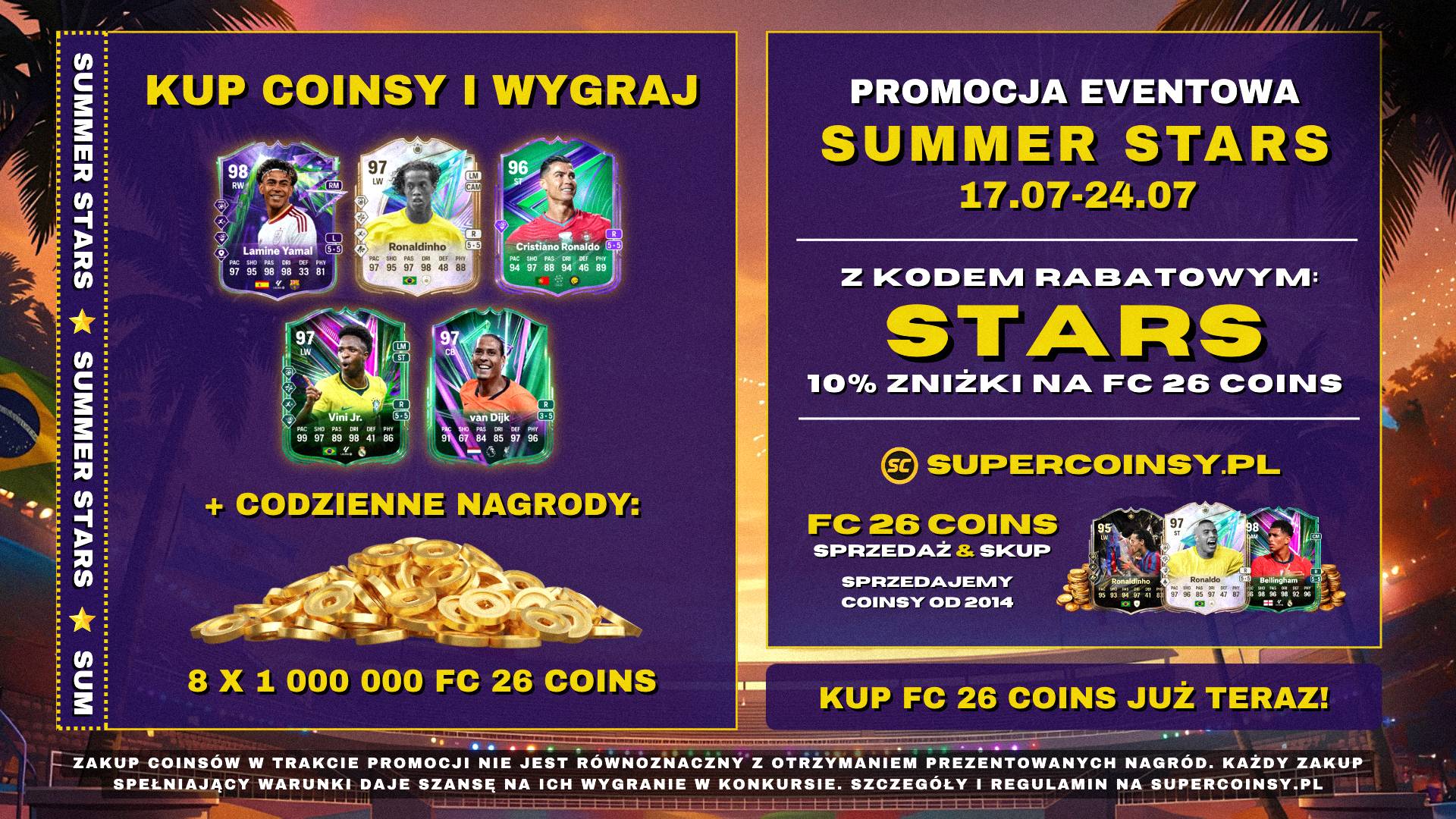 SUMMER STARS Promocja